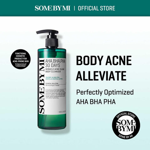 AHA-BHA-PHA 30 DAYS MIRACLE ACNE CLEAR BODY CLEANSER 400g
