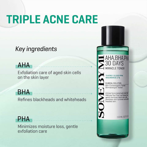 AHA-BHA-PHA 30 DAYS MIRACLE TONER 150ml