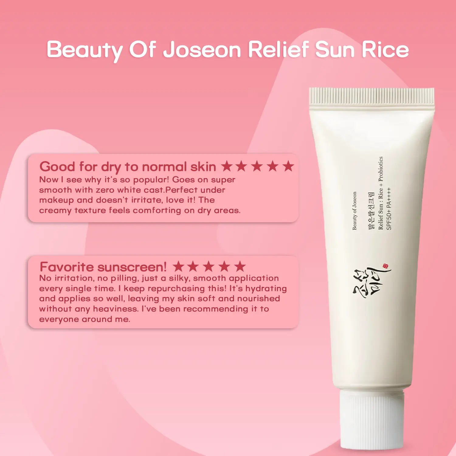 Beauty Of Joseon Relief Sun Rice + Probiotics 