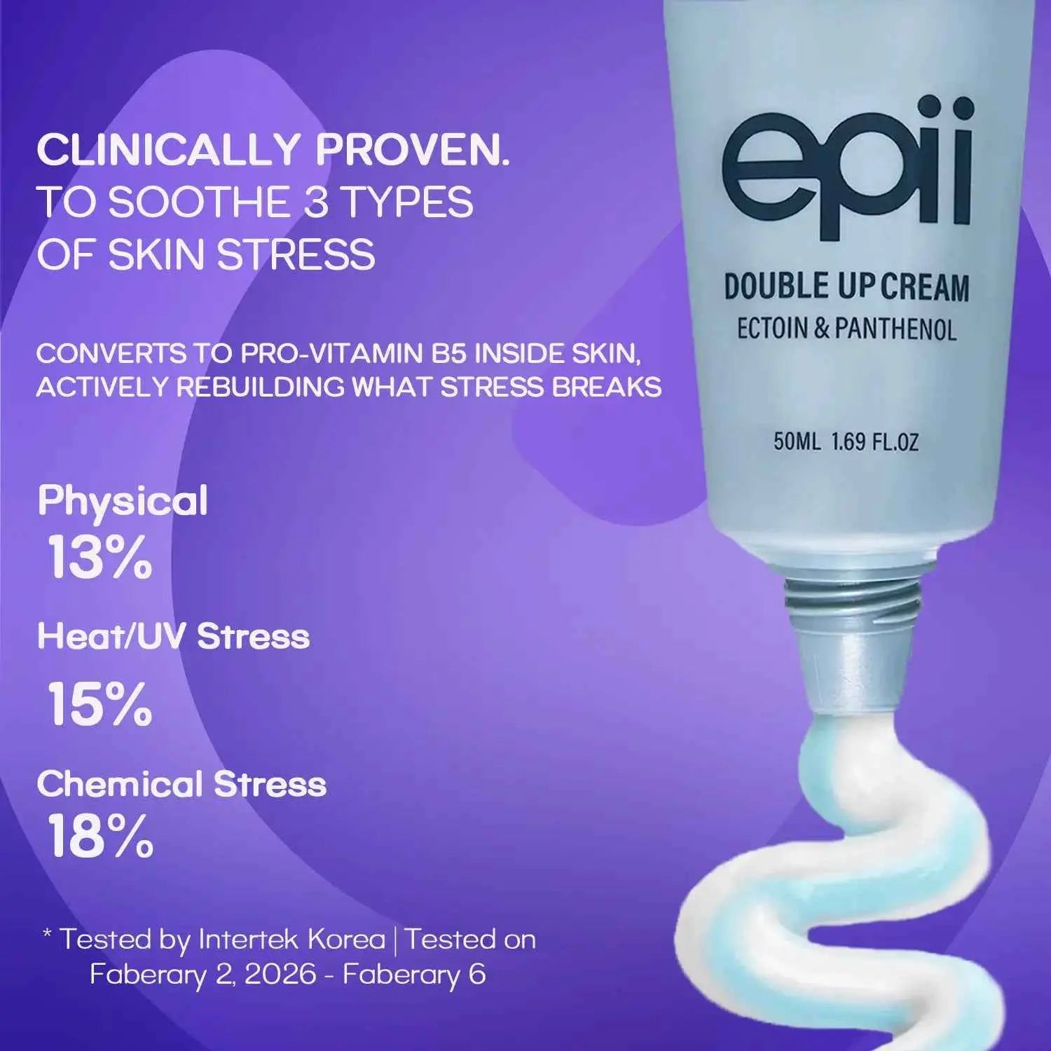 Epii Double Up Cream - Ectoin & Panthenol