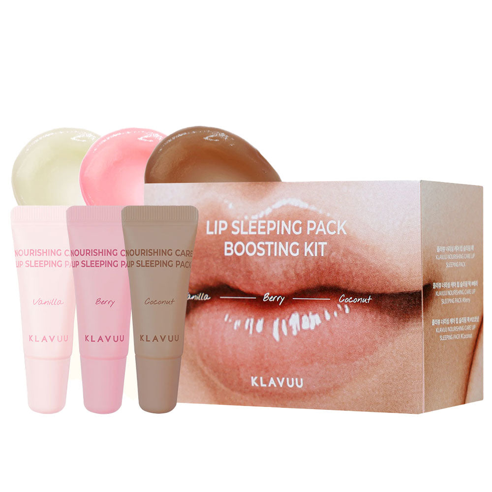klavuu Lip Sleeping Pack Boosting Kit  set (3G X3 PCS )
