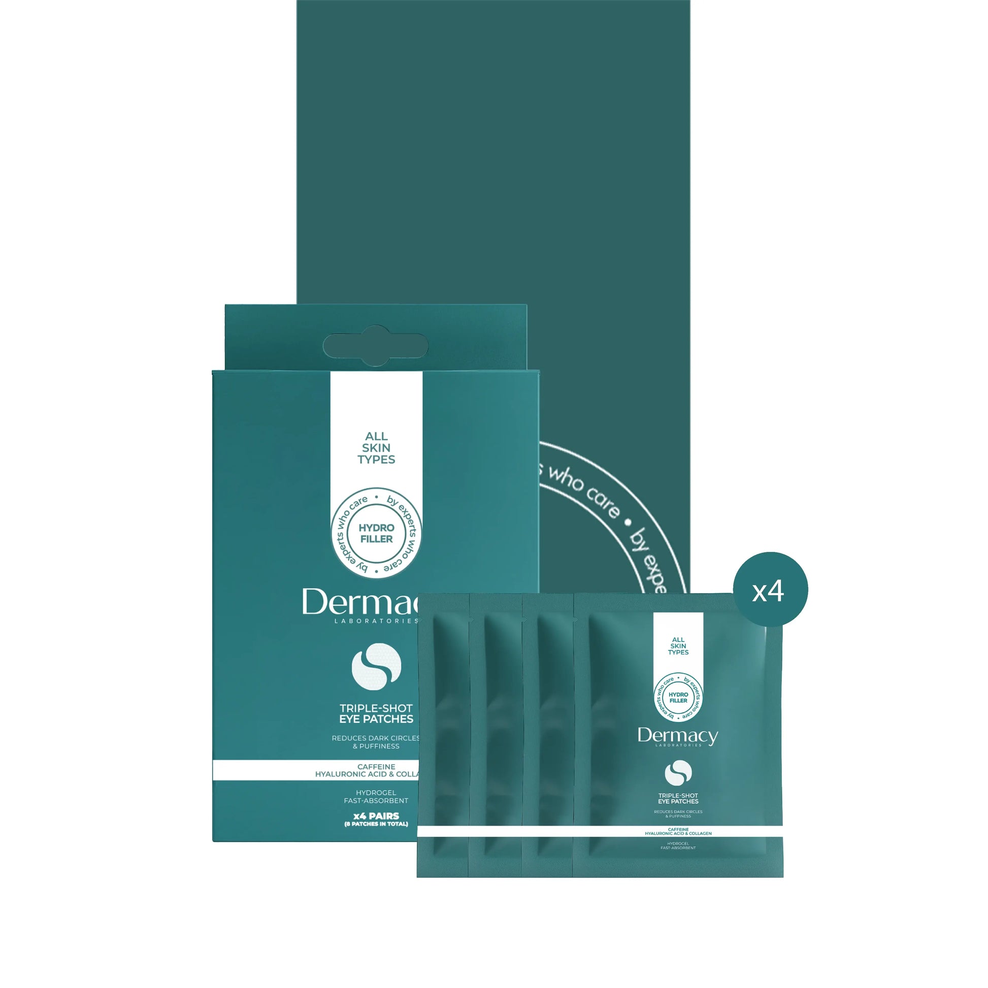 Dermacy Triple-Shot Eye Patches Box