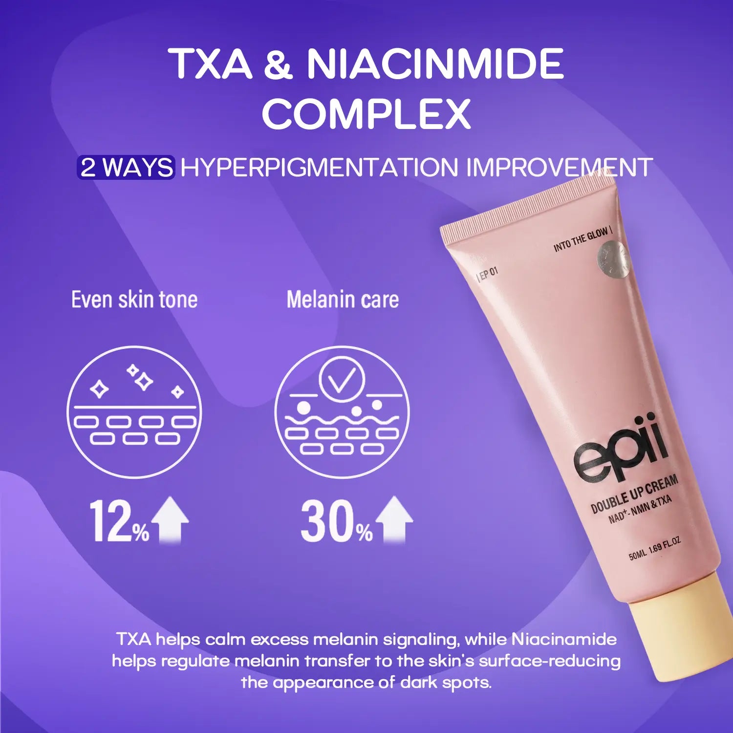 Epii Double Up Cream - NAD+ · NMN & TXA 