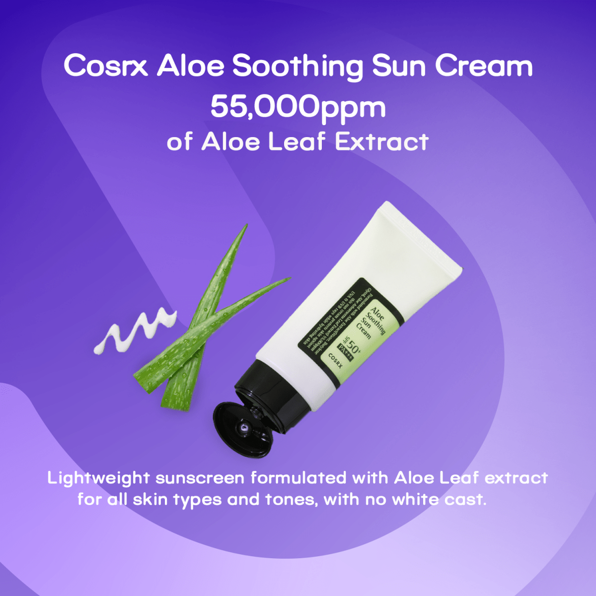 Cosrx Aloe Soothing Sun Cream Spf 50+CosrxMENA GLAM