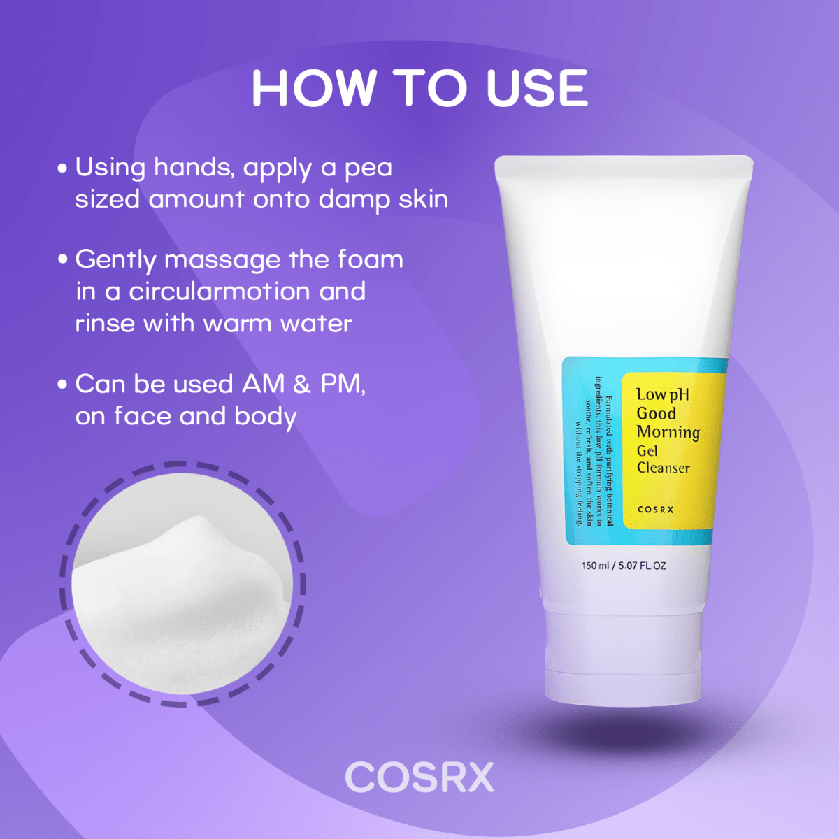 Cosrx Low PH Good Morning Gel CleanserCosrxMENA GLAM