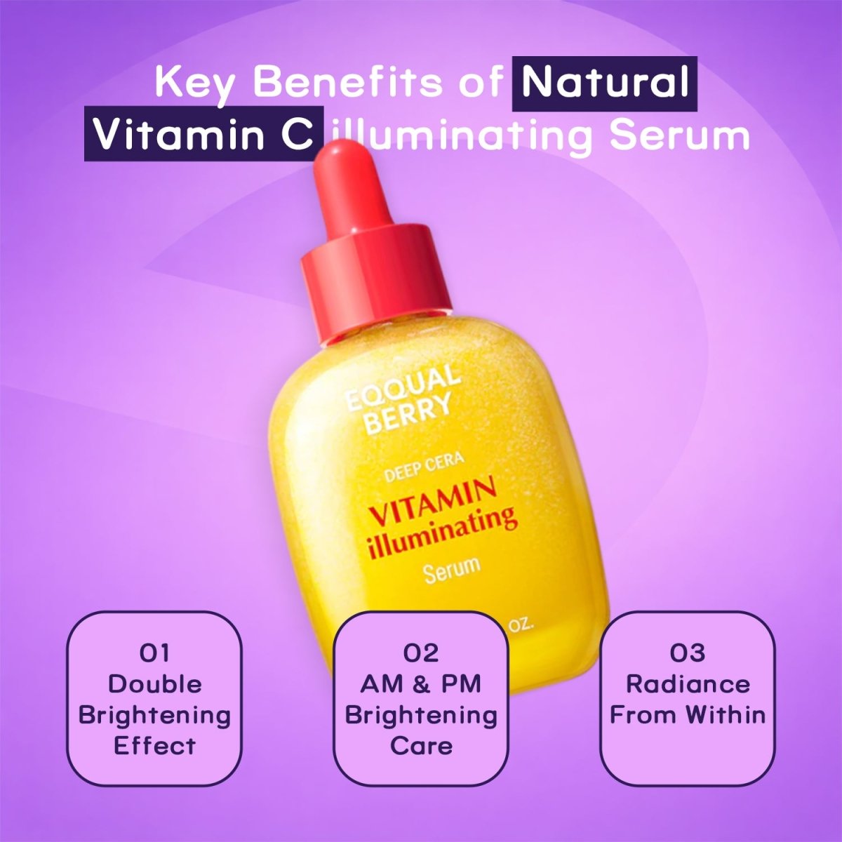 EQQUALBERRY - Vitamin Illuminating Serum 30mlEQQUALBERRYMENA GLAM