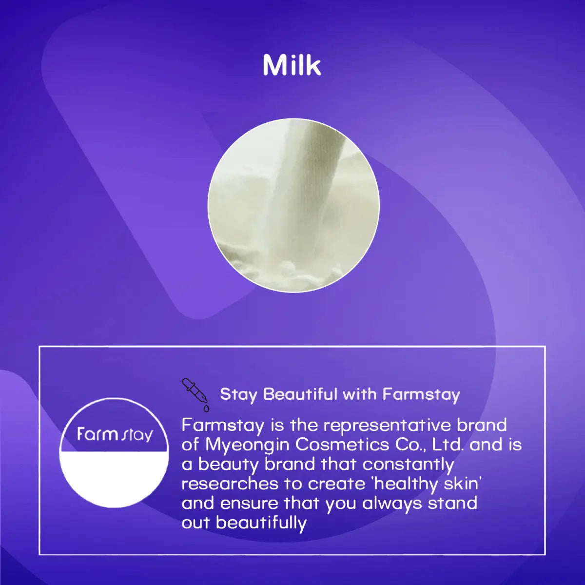 Farm Stay Visible Difference Mask Sheet - MilkFarm StayMENA GLAM