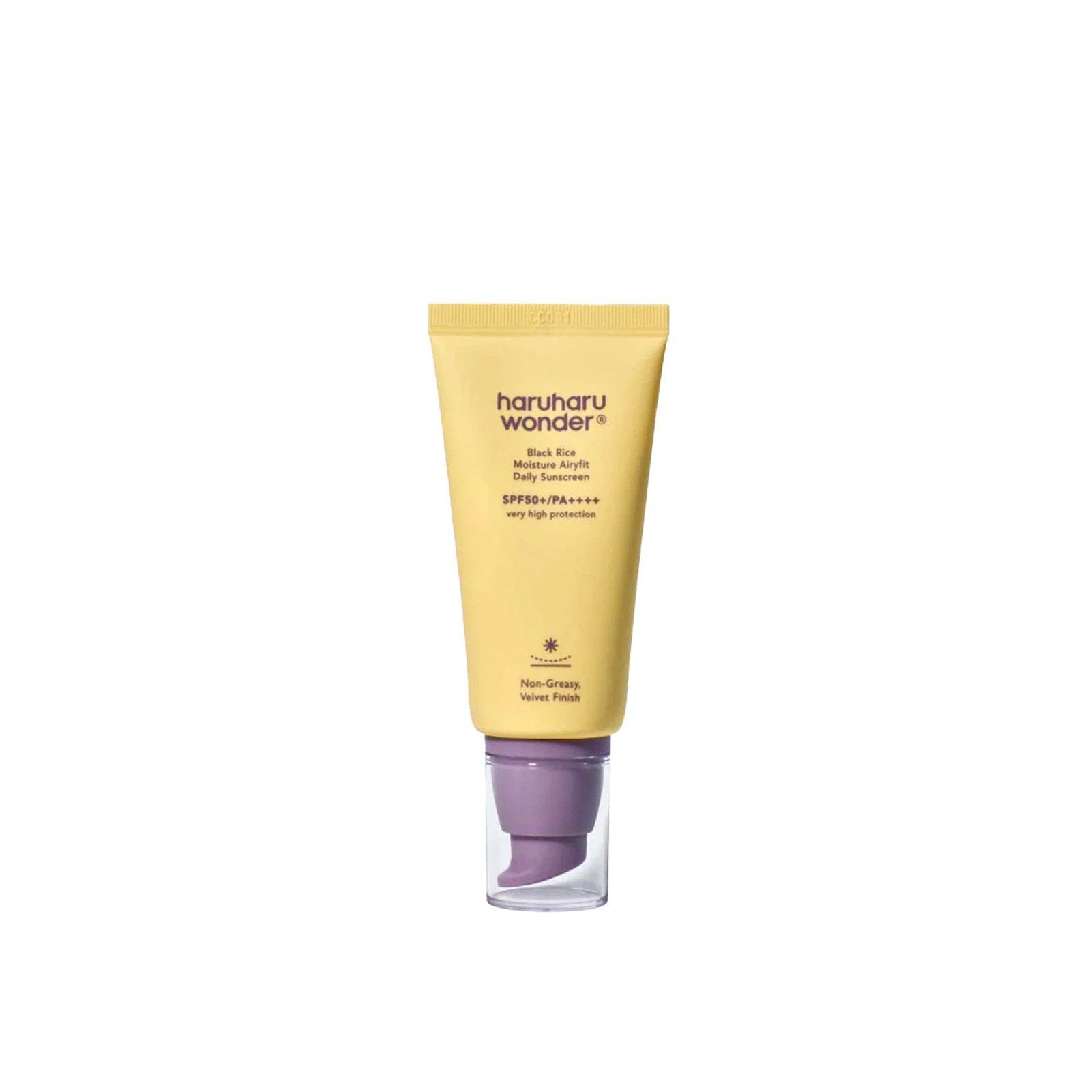Haruharu Wonder Black Rice Moisture Airyfit Daily Sunscreen Spf 50+ 50Ml