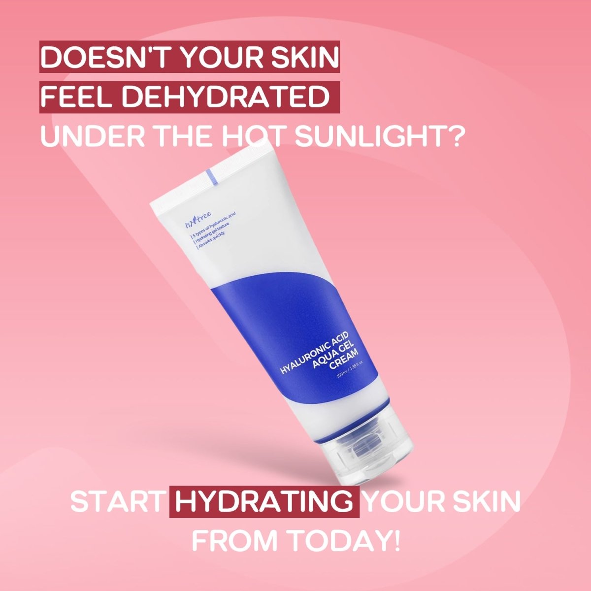 Isntree Hyaluronic Acid Aqua Gel CreamIsntreeMENA GLAM