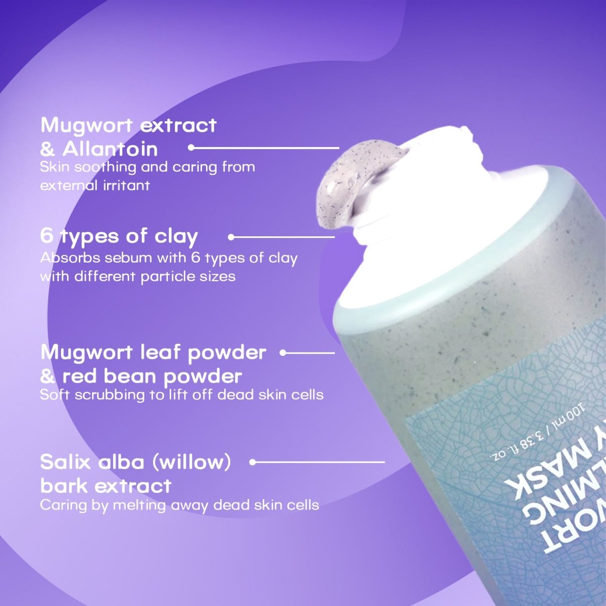 Isntree Mugwort Calming Clay MaskIsntreeMENA GLAM