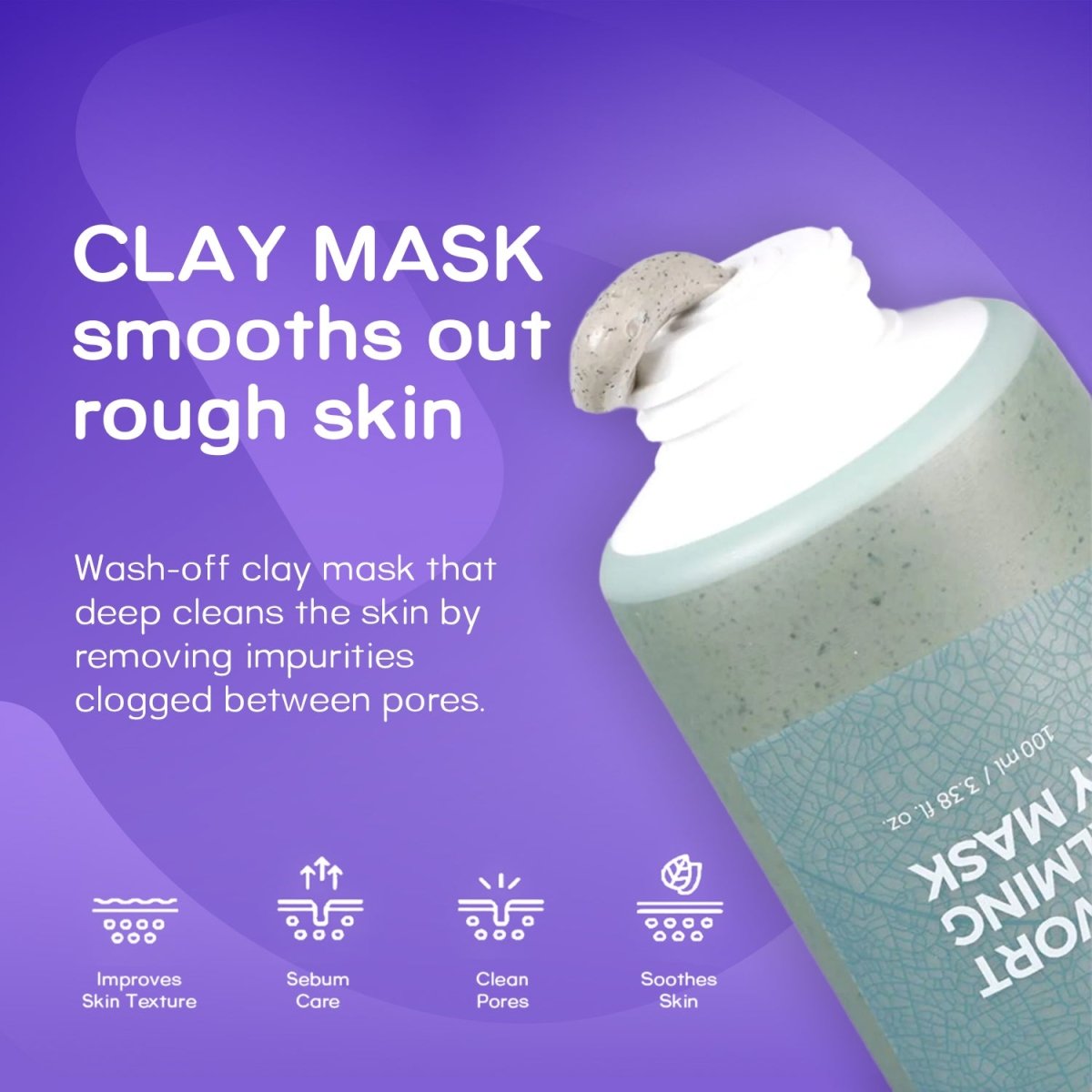 Isntree Mugwort Calming Clay MaskIsntreeMENA GLAM