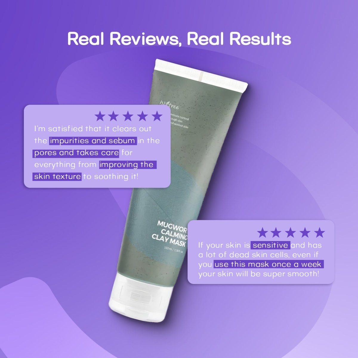 Isntree Mugwort Calming Clay MaskIsntreeMENA GLAM