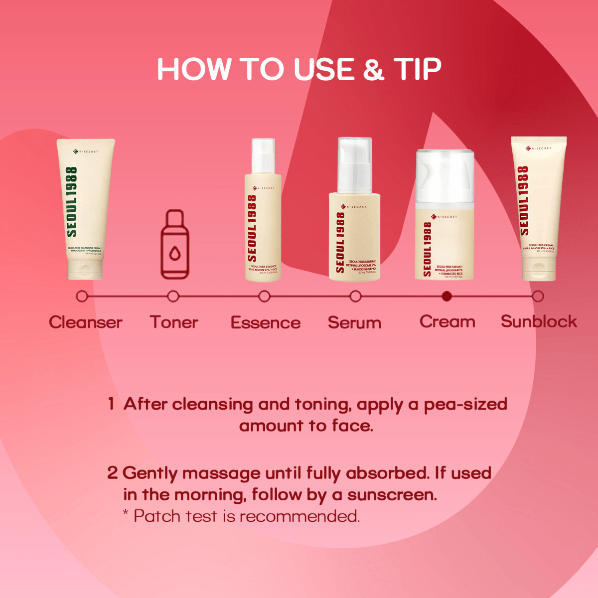 K - Secret SEOUL 1988 Cream : Retinal Liposome 1% + Fermented RiceK - SecretMENA GLAM