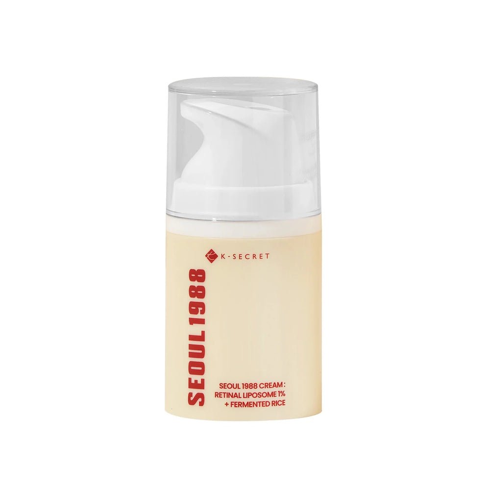 K - Secret SEOUL 1988 Cream : Retinal Liposome 1% + Fermented RiceK - SecretMENA GLAM