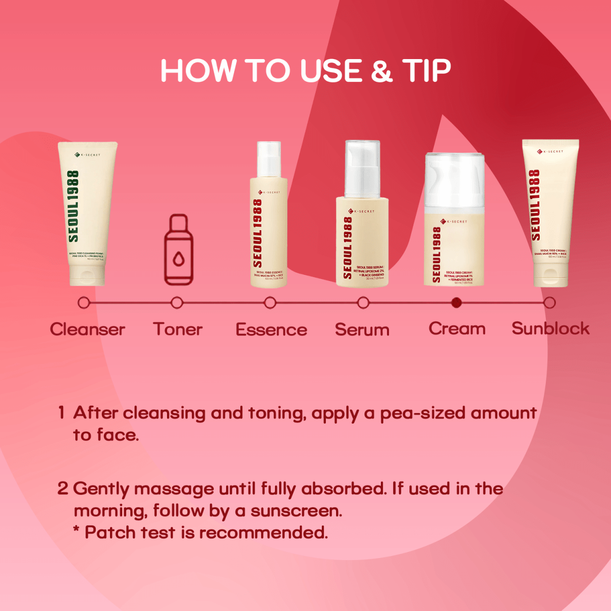 K - Secret SEOUL 1988 Cream : Retinal Liposome 1% + Fermented RiceK - SecretMENA GLAM