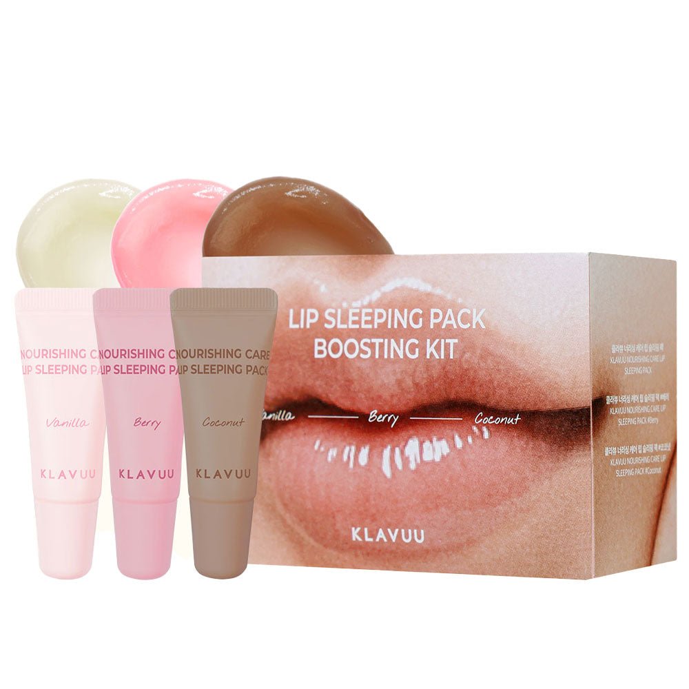 klavuu Lip Sleeping Pack Boosting Kit set (3G X3 PCS )klavuuMENA GLAM