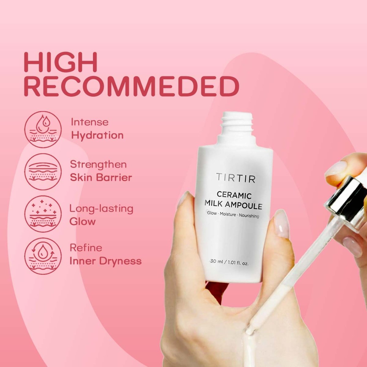 TIRTIR - Ceramic Milk Ampoule 30mlTIRTIRMENA GLAM