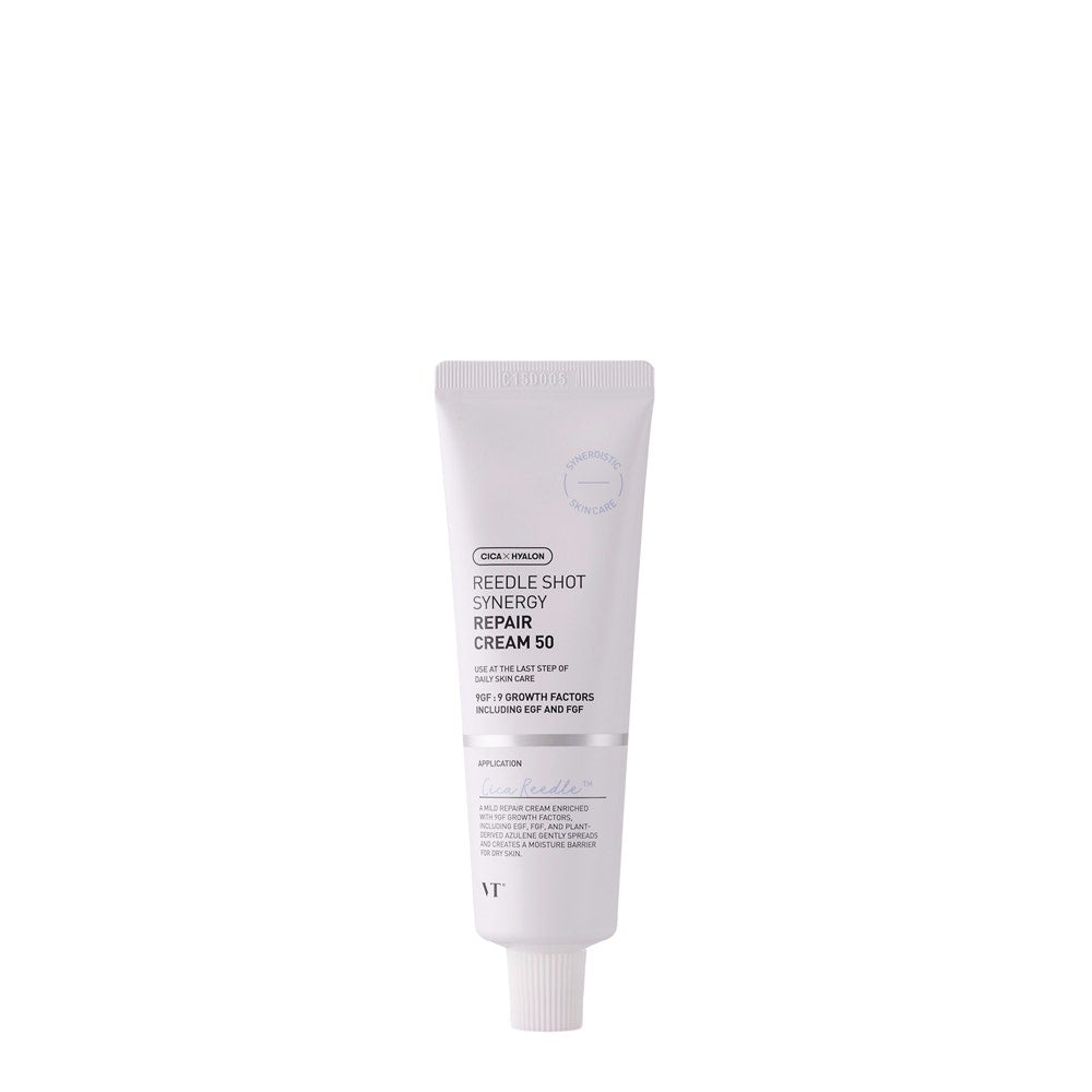 VT REEDLE SHOT SYNERGY REPAIR 50 REGENERATING CREAM 50ML